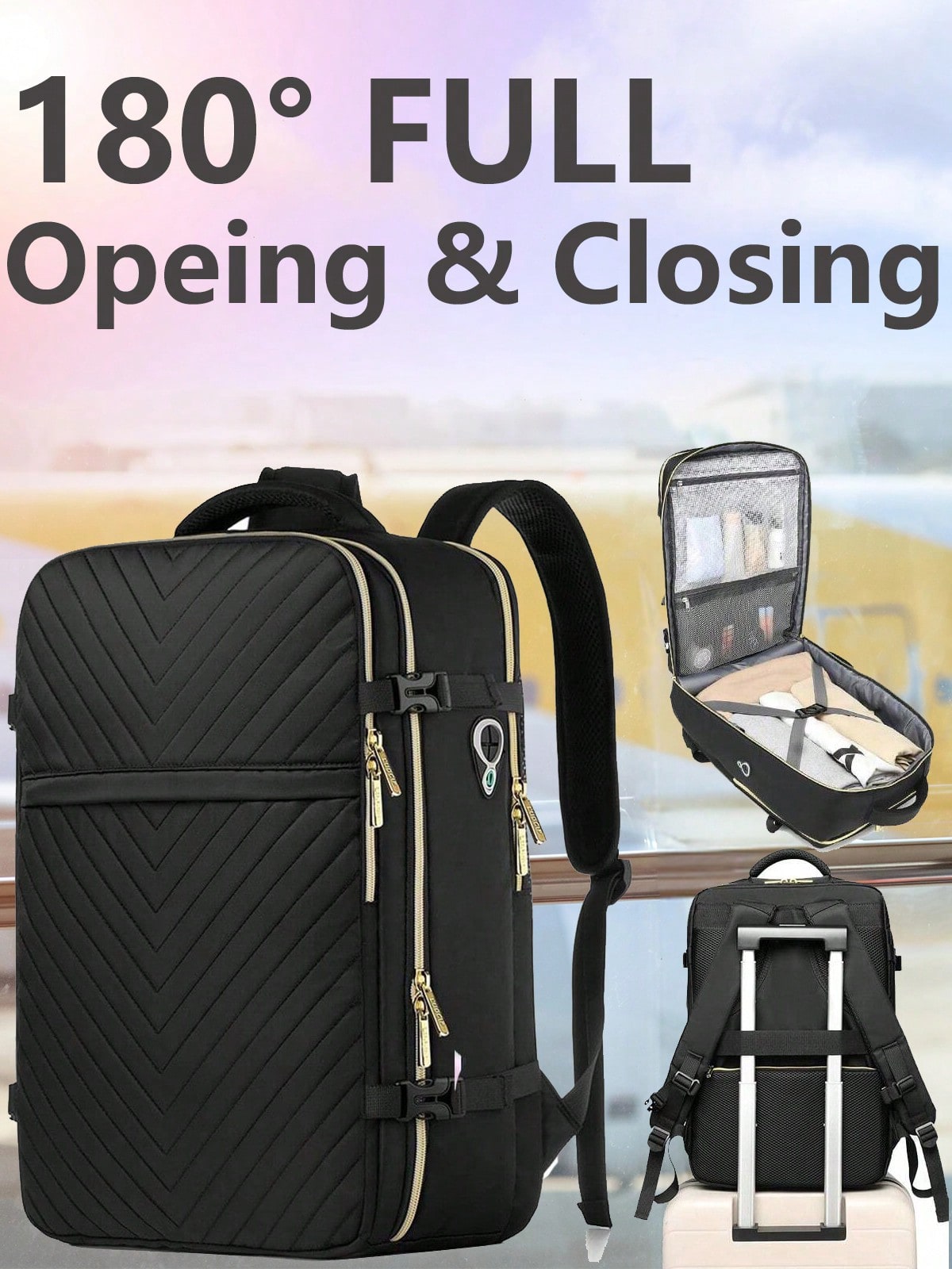 Travel Backpack Anti Theft - Büyük Boy Seyahat Sırt Çantası -