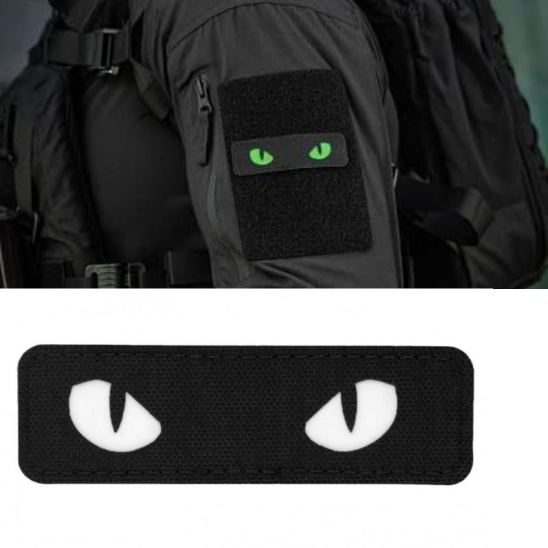 Urban Backpack Tactical - Askeri Moral Nakışlı Yamalar Kedi Gözü