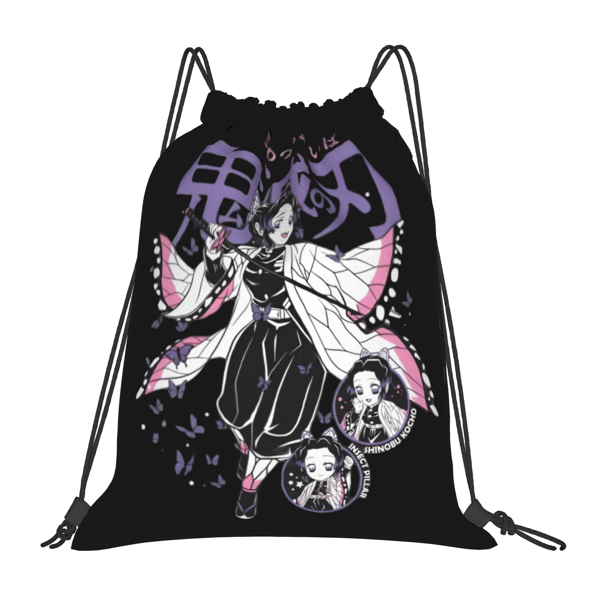 Drawstring Gym Bag - Özel Demon Slayers İpli Çantalar Kadın