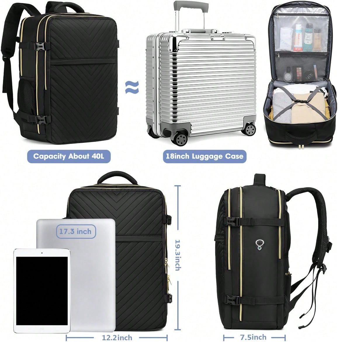 Büyük Boy Seyahat Sırt Çantası - Travel Backpack Anti Theft incelemesi ve fiyatı
